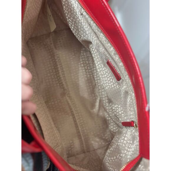 NWT Kate Spade New York Red Harmony Metro Tote Handbag Purse - Picture 7 of 8